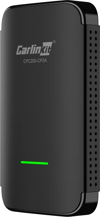 Adapter wireless Carlinkit CP2A PRO për CarPlay/Android Auto, i zi, set me 2 kabllo