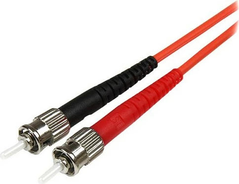Kabllo fiber optike StarTech OM2 multimode 50/125, LC në ST, 5m, duplex, e kuqe