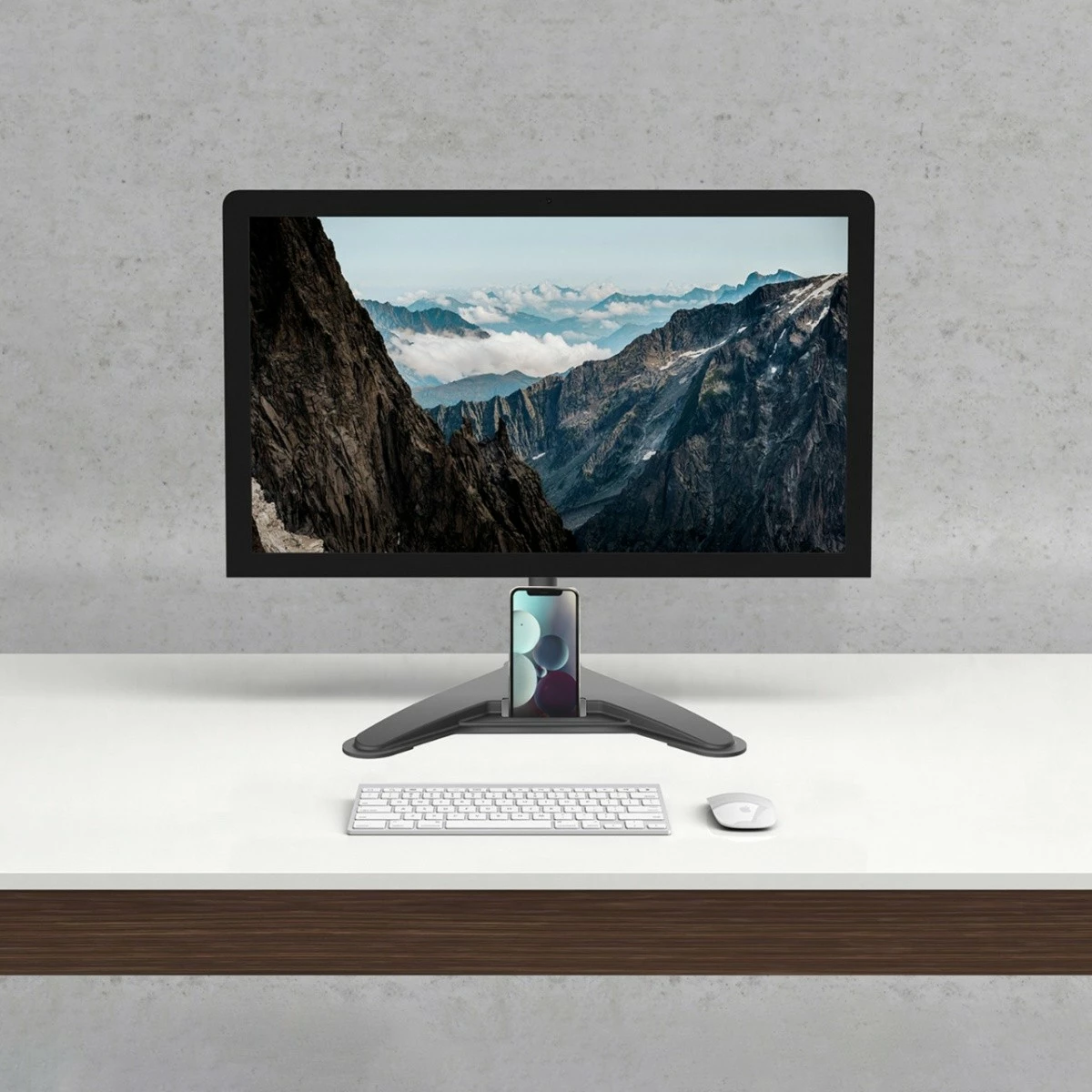 Mbajtëse tavoline për monitor Maclean MC-987, 13-27 inç, 8 kg, e zezë