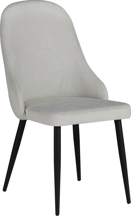 Karrige Remis, krem, këmbë metalike, 49x61x91cm