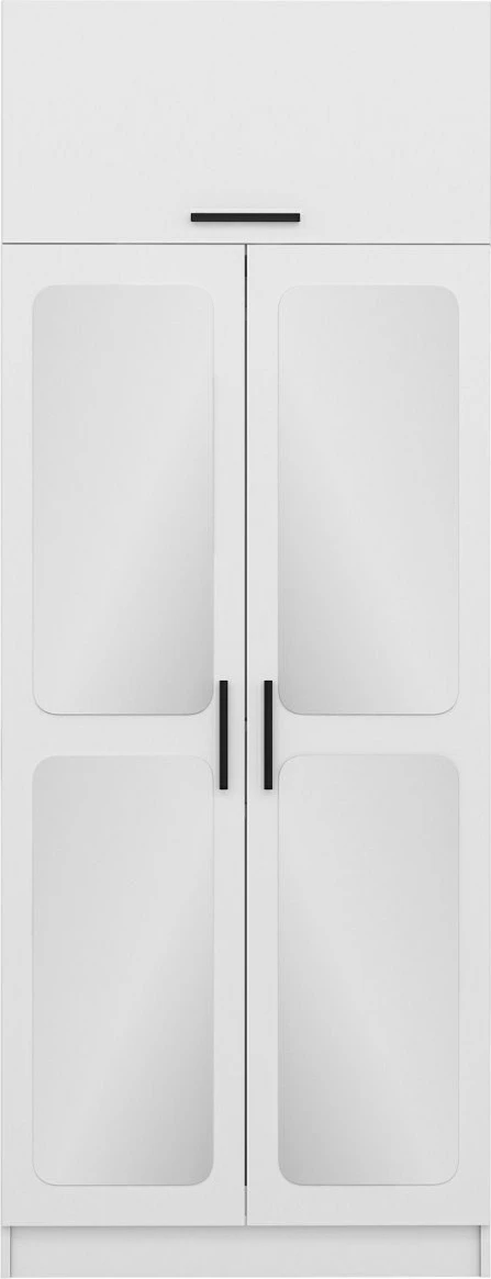 Dollap për rroba Skye Decor, ngjyrë e bardhë, Kale, 2221