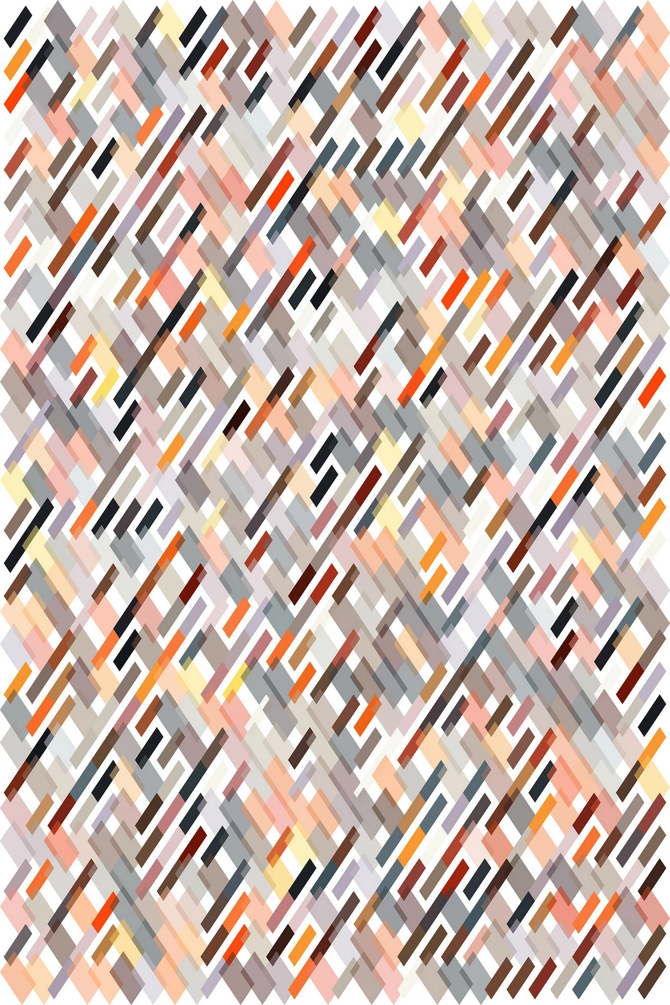 Qilim shumëngjyrësh, 160x230cm, Conceptum Hypnose, WOOKECE001