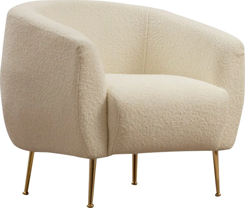 Karrige Wing Atelier del Sofa, bouclette krem Eses