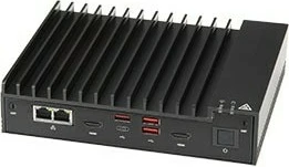 Server barebone Super Micro CSE-E101-03 + X12STN-H-WOHS, Intel Core i7, 64GB max RAM, fanless, e zezë