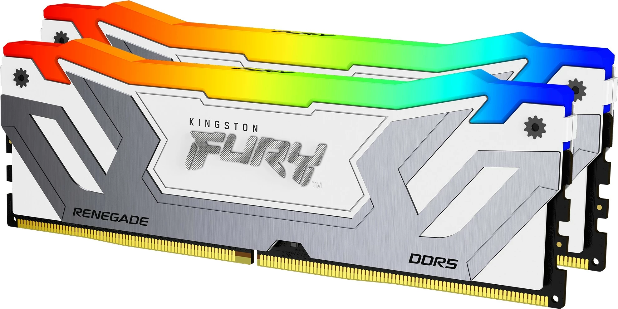 RAM Memorje Kingston FURY Renegade RGB 48GB DDR5 8400MT/s CL40 kit i bardhë