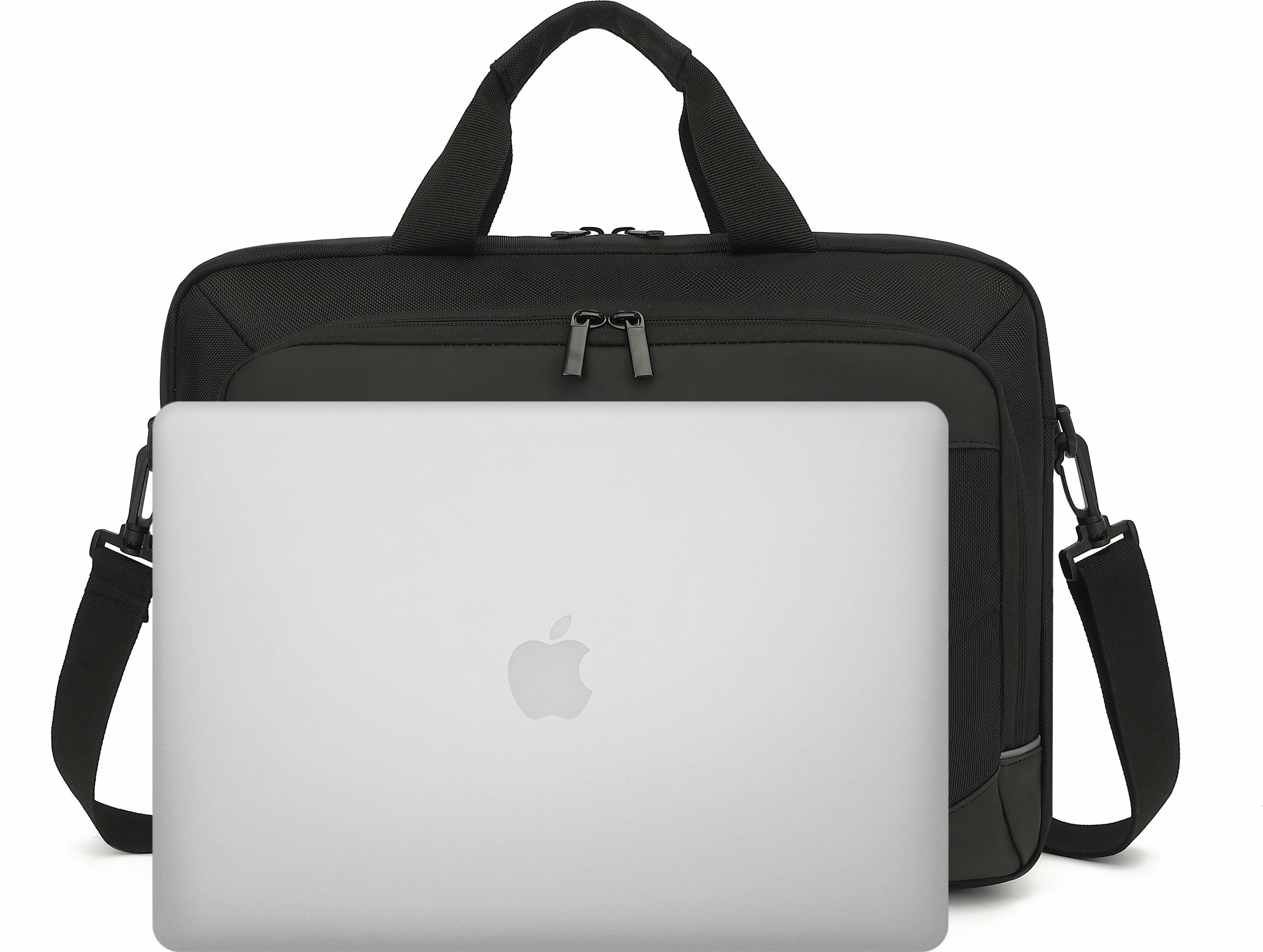 Torbë laptopi ZOY ProBag ZLB16 16", e papërshkueshme nga uji, poliuretan, zezë/gri