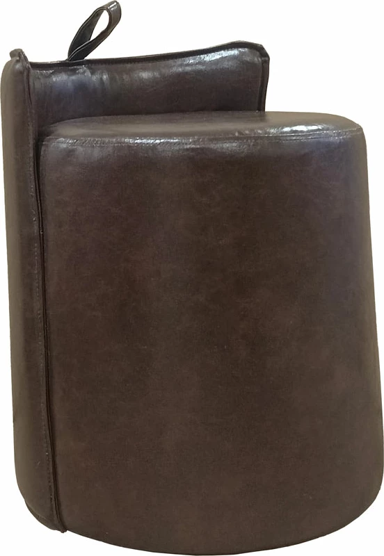 Stool HORSE, kafe e errët, 40x40x47 cm