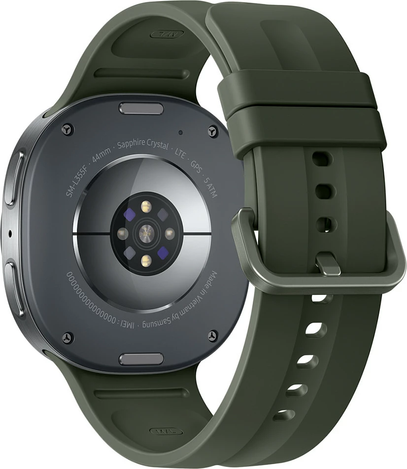 Smartwatch Samsung Galaxy Watch9 LTE SM-L355, 44 mm, 32GB, eSIM, argjendtë me rrip jeshil