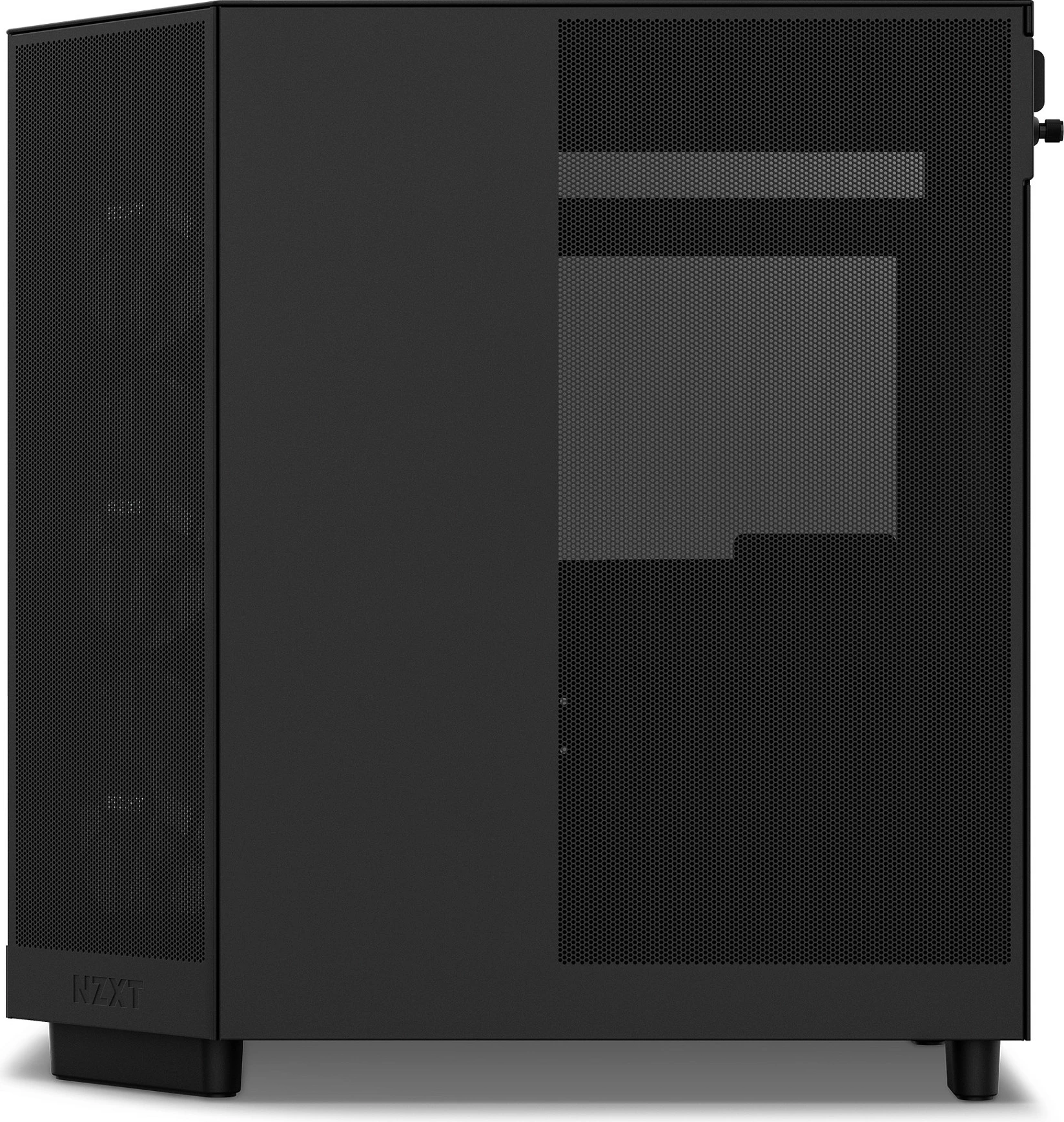 Kasë NZXT H6 Flow RGB Midi Tower, ATX/micro ATX/Mini-ITX, xham i temperuar, e zezë