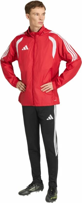 Jakne për meshkuj adidas Tiro 26 League Windbreaker JY9731, e kuqe