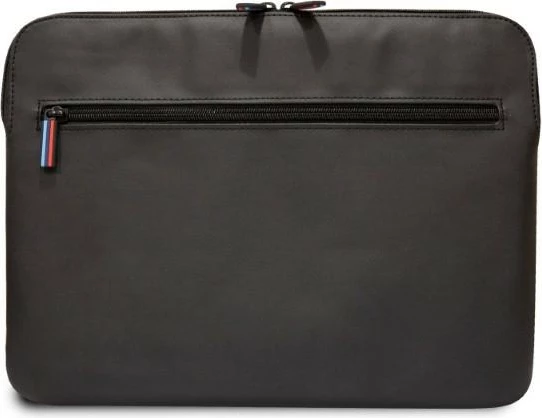 Mbështjellës laptopi BMW Perforated, 14 inç, Najlon/Lëkurë, i zi