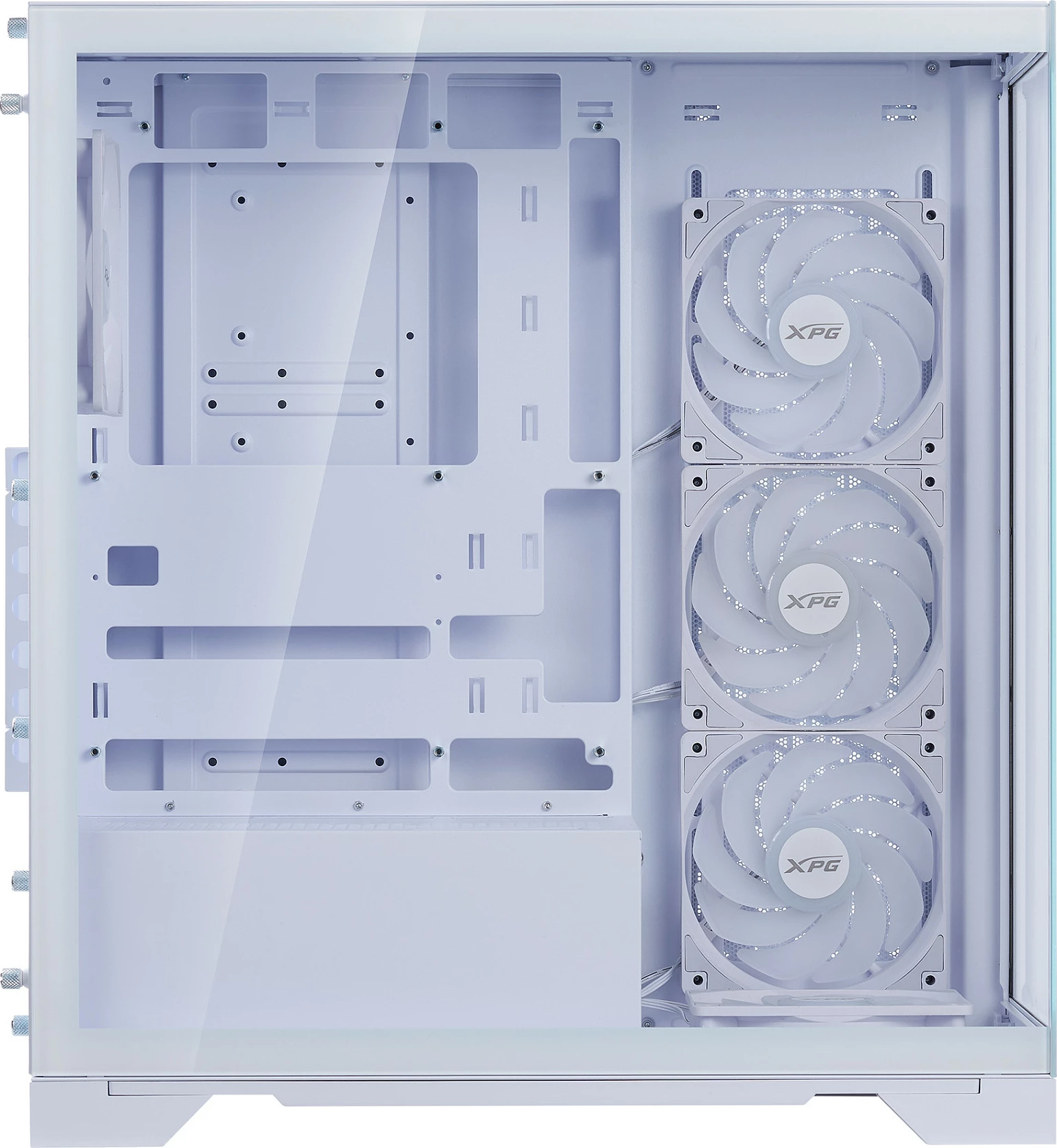Kasë ADATA XPG INVADER X BTF Midi Tower, ATX/micro ATX/Mini-ATX, Tempered Glass, e bardhë