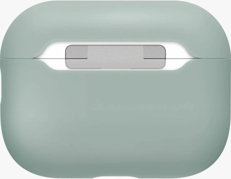 Kutia silikoni për AirPods Pro 3 UNIQ Lino, e gjelbër
