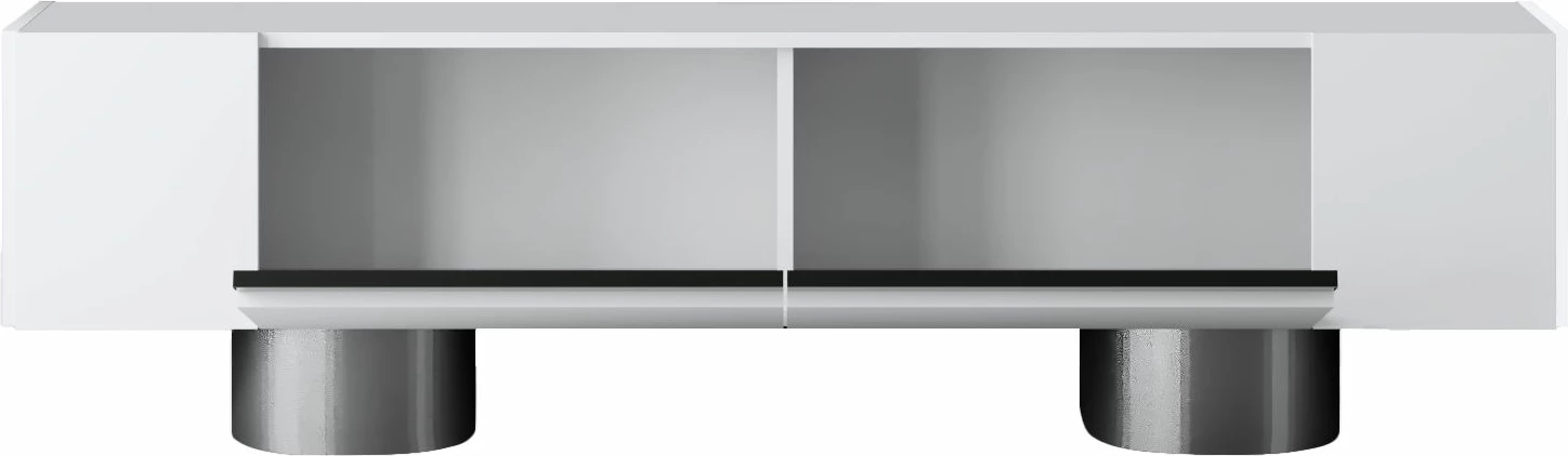 Komodë TV Hanah Home, Bohem, e bardhë dhe argjendtë