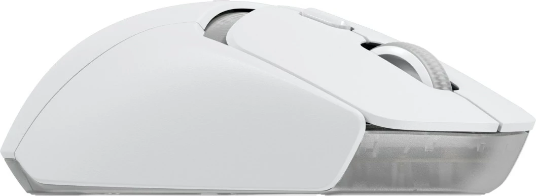 Maus gaming Logitech G 910-007207, wireless + Bluetooth, optik, 2560 DPI, i bardhë