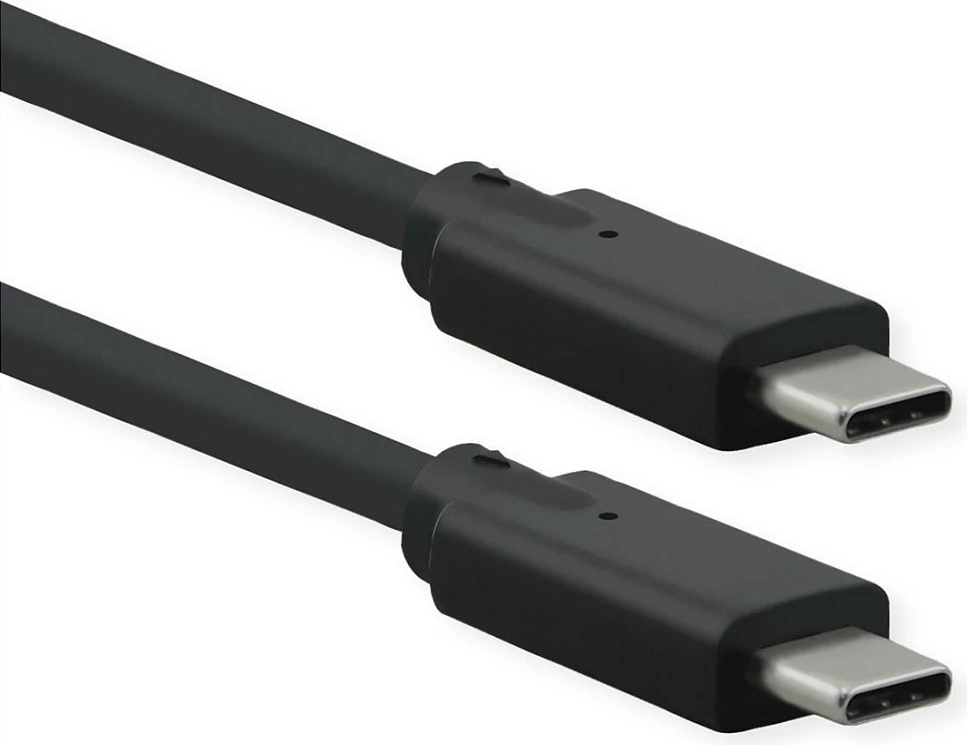 Kabll USB-C ROLINE USB 3.2 Gen2x2, 0.5 m, 20 Gbps, USB PD 100 W, i zi