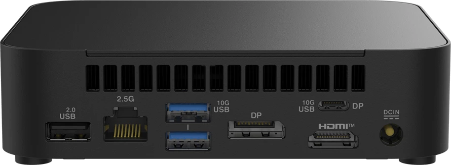 Kompjuter mini ASUS NUC 14 Essential RNUC14MNK3500002, Intel Core 3 N355, 1x DDR5-4800 SO-DIMM, Wi‑Fi 6E, 2.5GbE, pa RAM/pa SSD/pa OS, i zi, Slim Kit (L6)