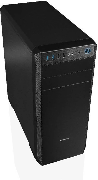 Kasë MODECOM OBERON PRO LE, Midi Tower, ATX/ITX/Micro ATX, e zezë