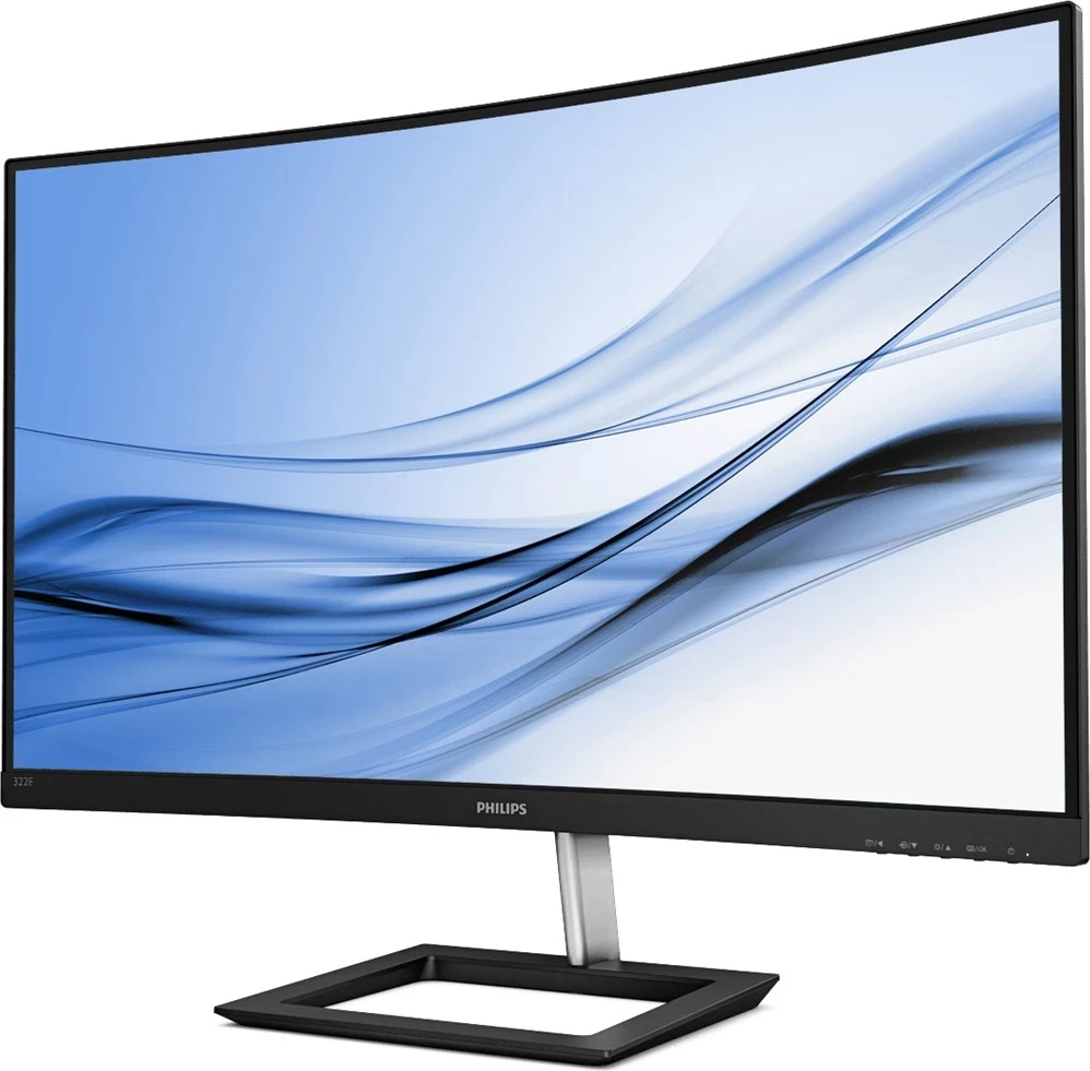 Monitor Philips E Line 322E1C/00, 31.5 inç, Full HD, i zi