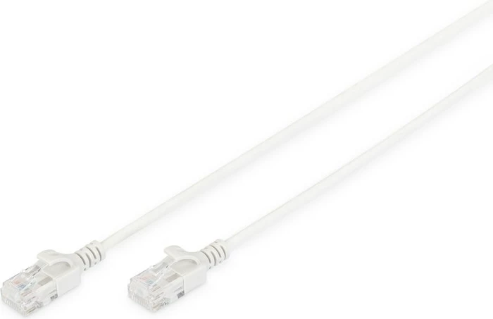 Kabllo rrjeti Digitus Cat6, 1m, RJ-45, gri