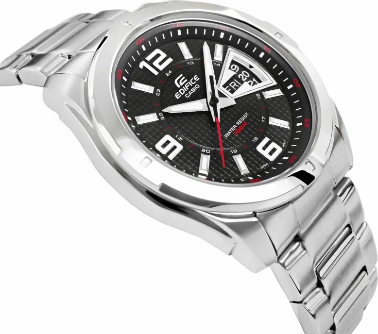Orë dore për meshkuj CASIO, e zezë