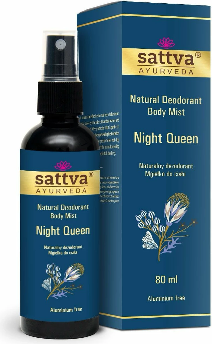 Deodorant trup Sattva Night Queen për femra, 80ml