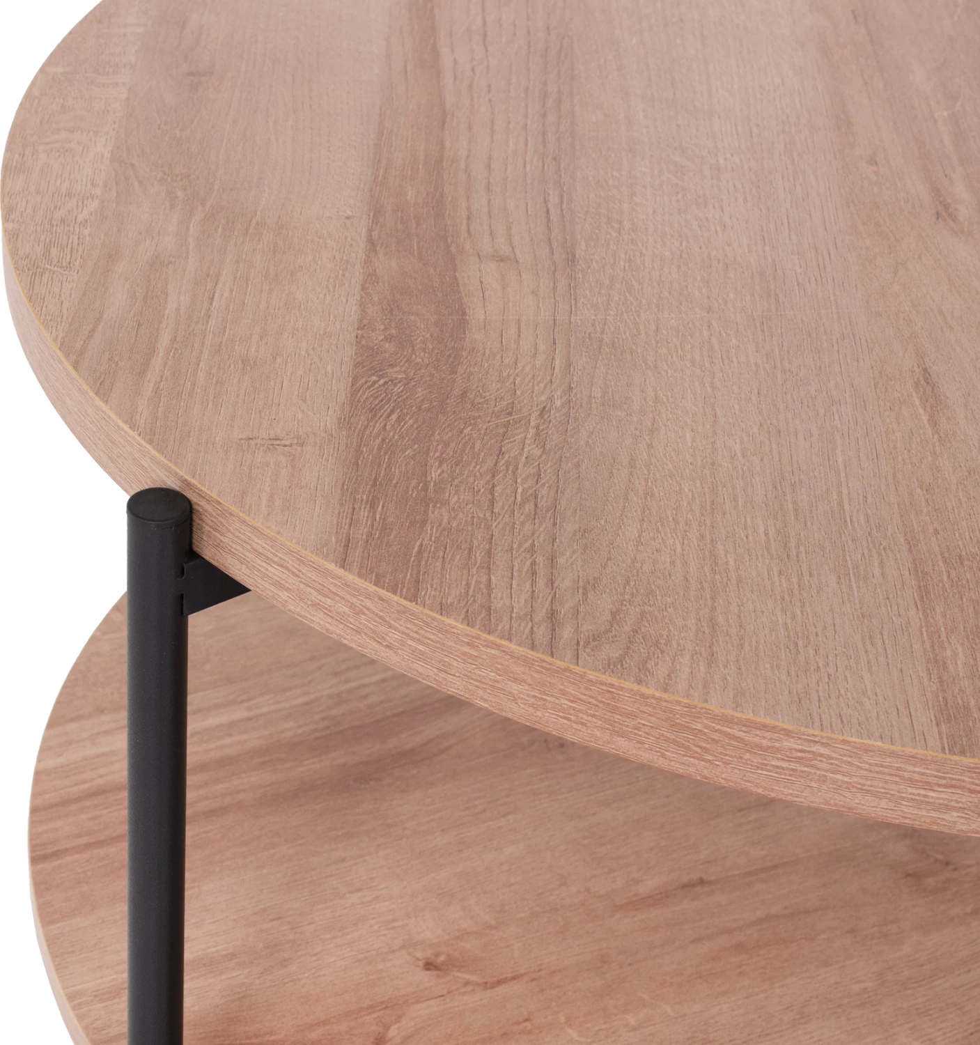 Tavolinë dhomë ndenje MATTEO 2 nivele rrethore FH8753.11 Φ75x40,5Hcm