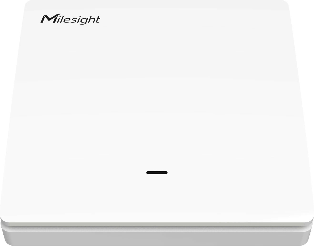 Switch Milesight LoRaWAN 2-wire 1 button, bardhë