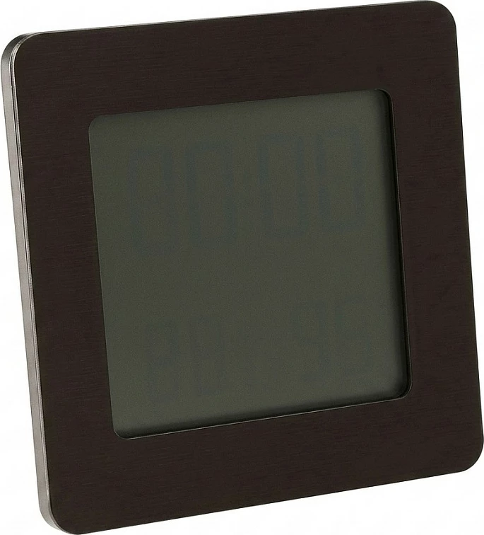 Termo-higrometër digjital TFA 30.5038.01, për brenda, ekran LCD, AA, i zi