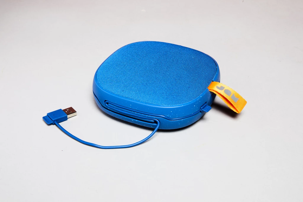 Altoparlant Jam Audio Hang Tight Bluetooth, rreze 30 m, hands-free, kabllo karikimi e integruar, blu