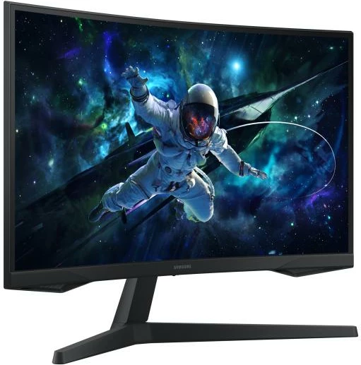 Monitor gaming i lakuar Samsung Odyssey G5 G55C LS27CG554EU 27" QHD 165Hz 1ms FreeSync HDR10, e zezë