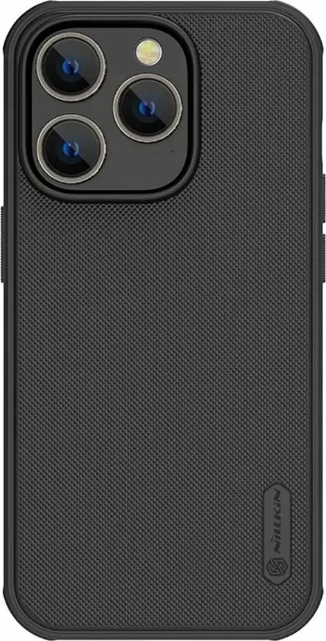 Mbështjellës Nillkin Super Frosted Shield Pro për Apple iPhone 14 Pro Max, me xham të kalitur, zi