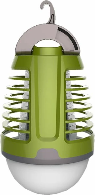 Llambë kampingu me eliminues insektesh BECOOL BC23IV03 5W, 1800mAh, USB/bateri, IPX4, e gjelbër