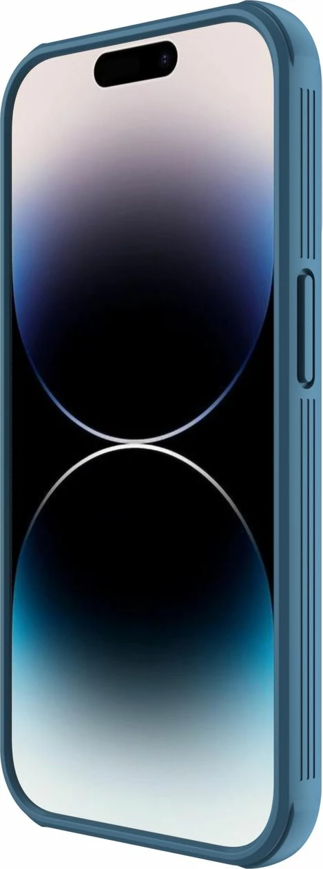 Mbështjellës Nillkin CamShield Pro Magnetic për iPhone 14 Pro Max, MagSafe, mbrojtje kamerës, Blu