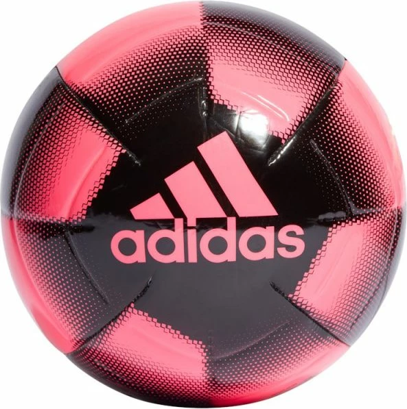 Top futbolli adidas për meshkuj dhe femra, ngjyrë rozë dhe e zezë [Madhësia: 5]