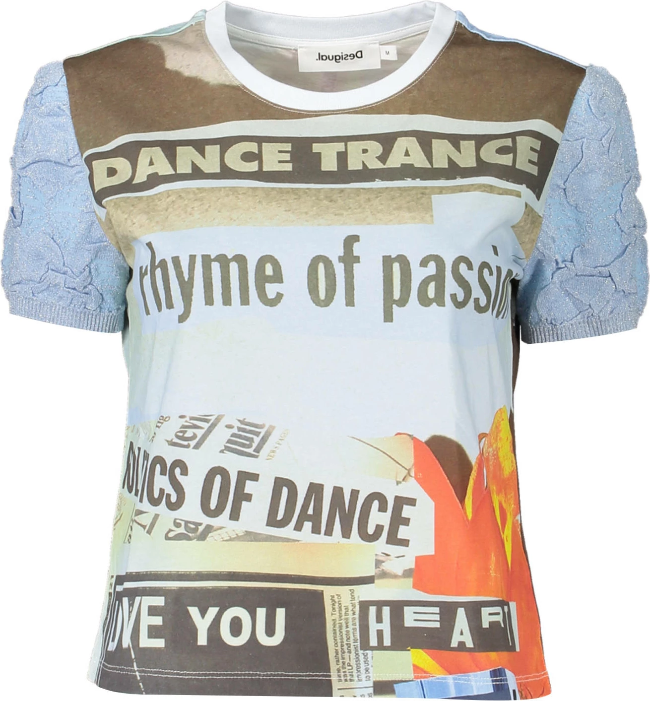 Maicë femra DESIGUAL, e kaltër