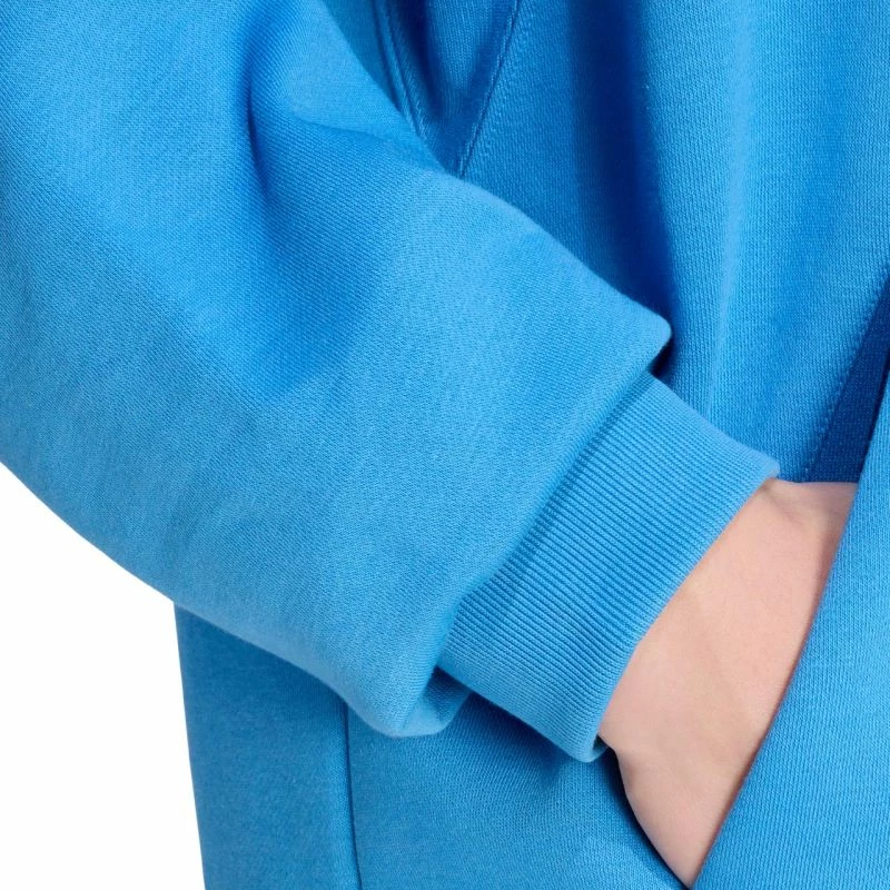 Duks për meshkuj adidas ALL SZN Fleece Hoodie KC3182, i kaltër