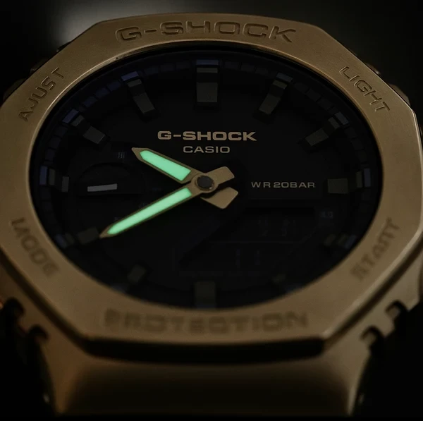 Orë dore G-SHOCK GM-2100G-1A9, e artë