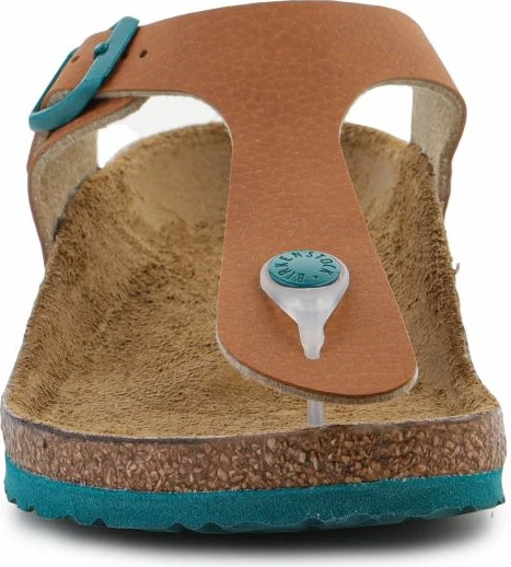 Papuqe për fëmijë Birkenstock Gizeh, ngjyrë kafe [Madhësia: 31]
