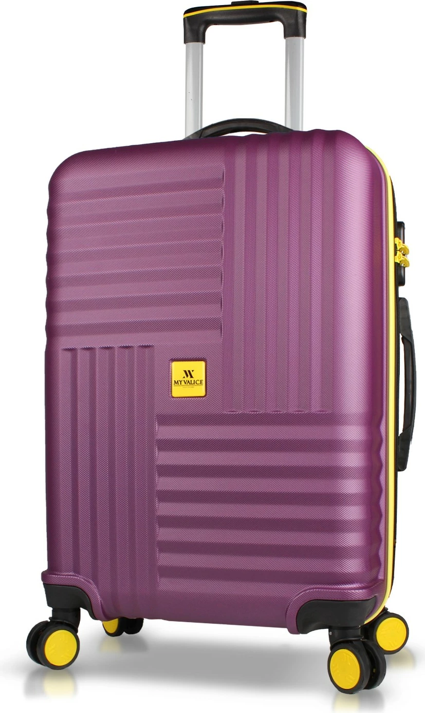 Valixhe udhëtimi Zoozie Bags, ngjyrë damson, 8630