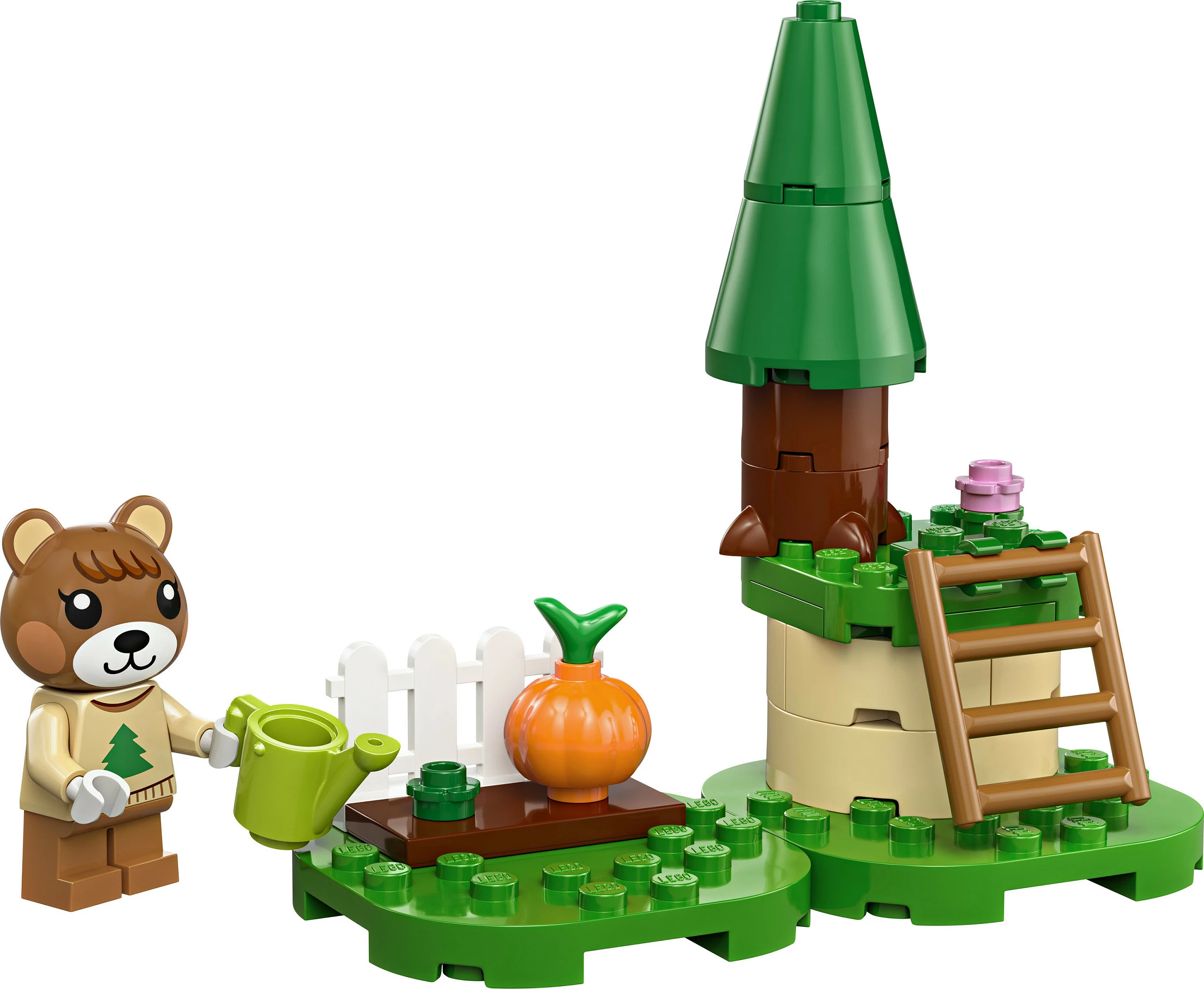 Set ndërtimi LEGO Animal Crossing 30662 Maple’s Pumpkin Garden, multikolor