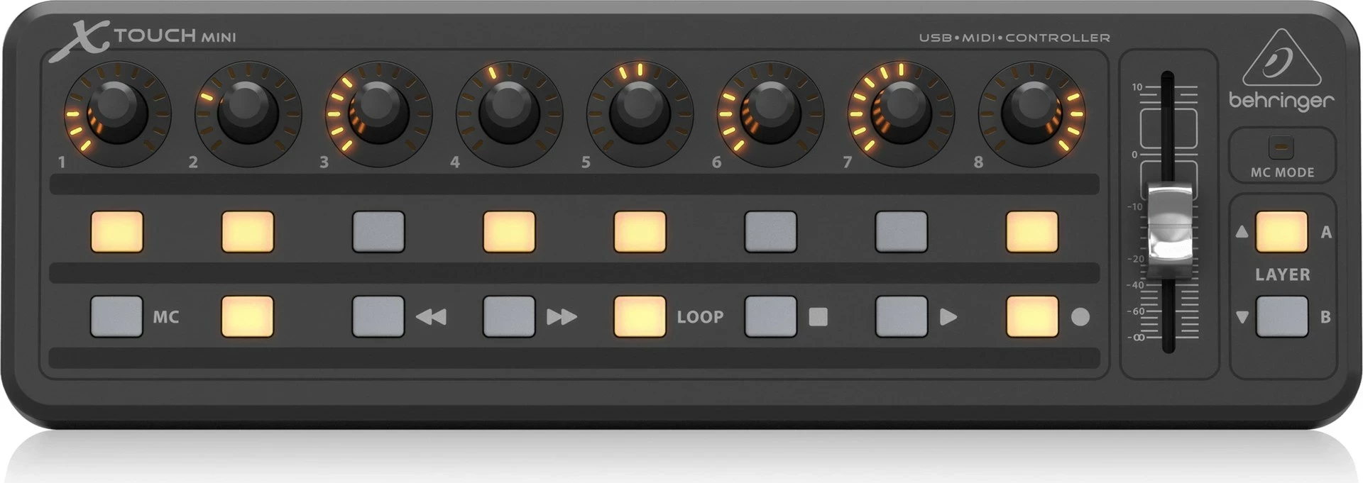 Kontroller USB Behringer X-TOUCH MINI, i zi