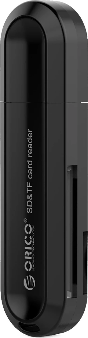 Lexues kartelash memorie Orico CRS21 USB 3.2 Gen 1 (USB 3.0) për SD/microSD deri 512GB, i zi