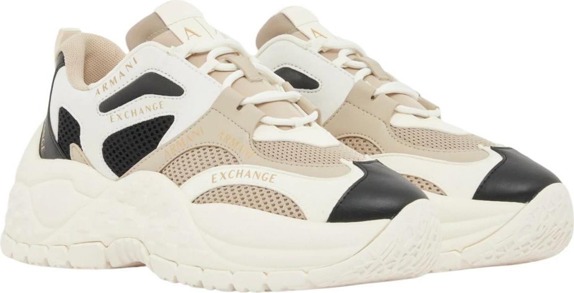 Atlete për femra Armani Exchange XDX120 XV708, të zeza-bezhë [Madhësia: 36]