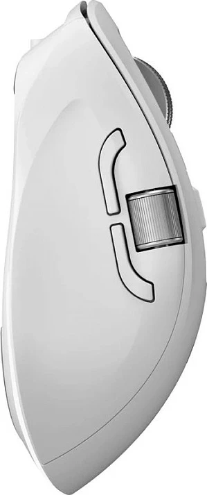 Maus wireless Bluetooth ALOGIC Apex, 6400 DPI, USB-C rikarikues, i bardhë