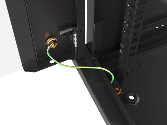 Kasë RACK LANBERG WF01-6606-10B, 6U, me derë xhami