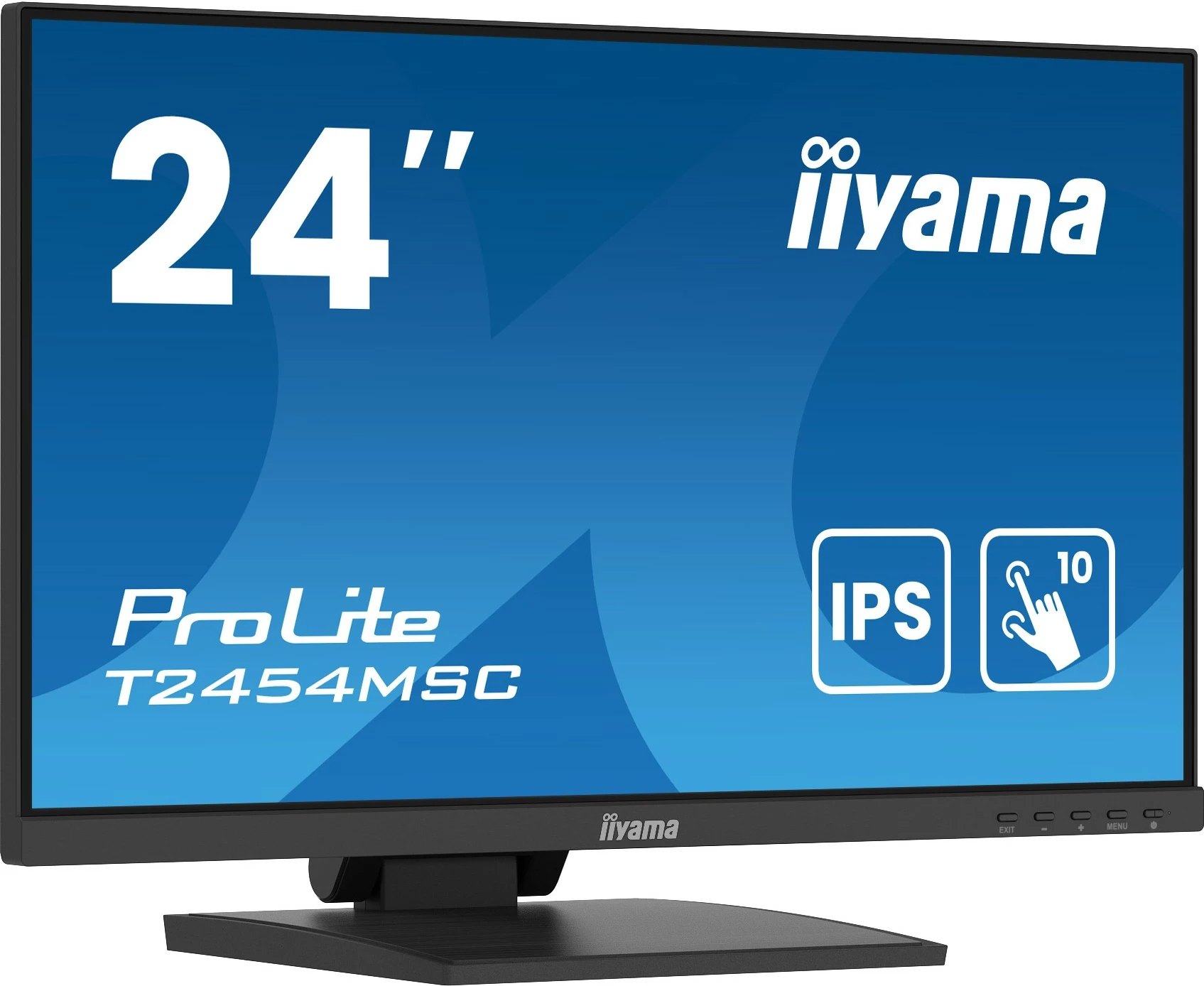 Monitor iiyama ProLite T2454MSC-B2AG 24 inç, Full HD, Touchscreen, IPS, i zi