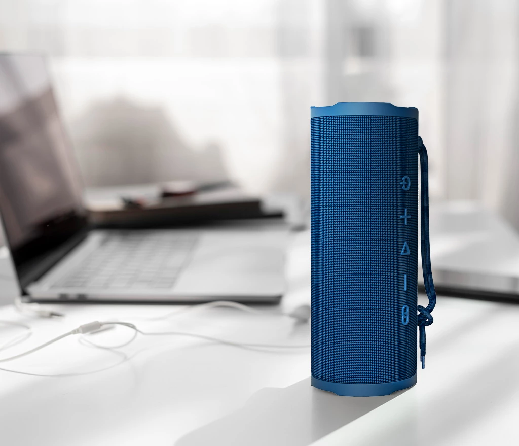 Altoparlant Bluetooth Moye Beat 30W, IPX7, 12 orë, Bluetooth 5.3, blu