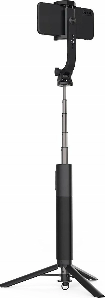 Selfie stick Fixed Snap XL FIXSN-XL-BK, 113 cm, tripod 2-në-1, Bluetooth 5.0, me telekomandë, i zi