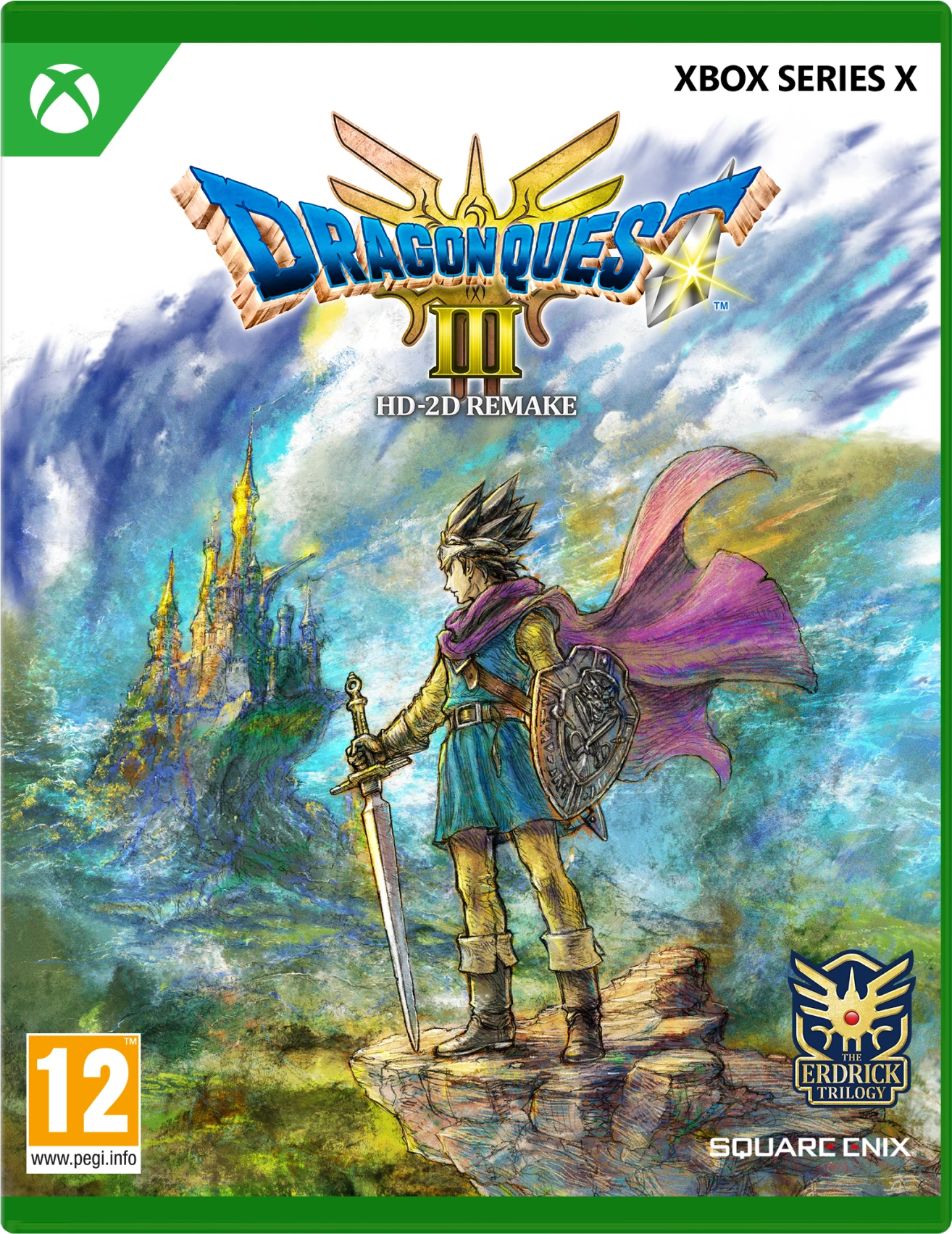 Lojë Xbox Square Enix Dragon Quest III HD-2D Remake, RPG, PEGI 12, Xbox Series X